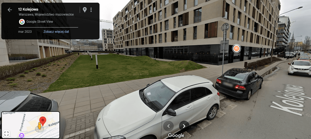 Parking - Warszawa Kolejowa 45 Centrum 