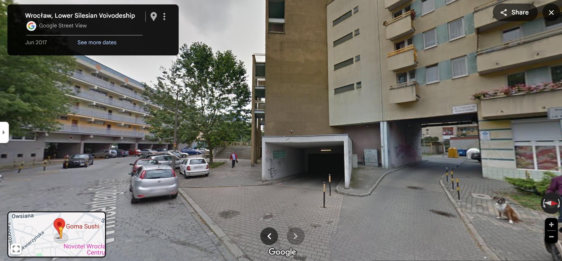 Parking - Parking przy ulicy Wincentego Stysia 41 Wrocław