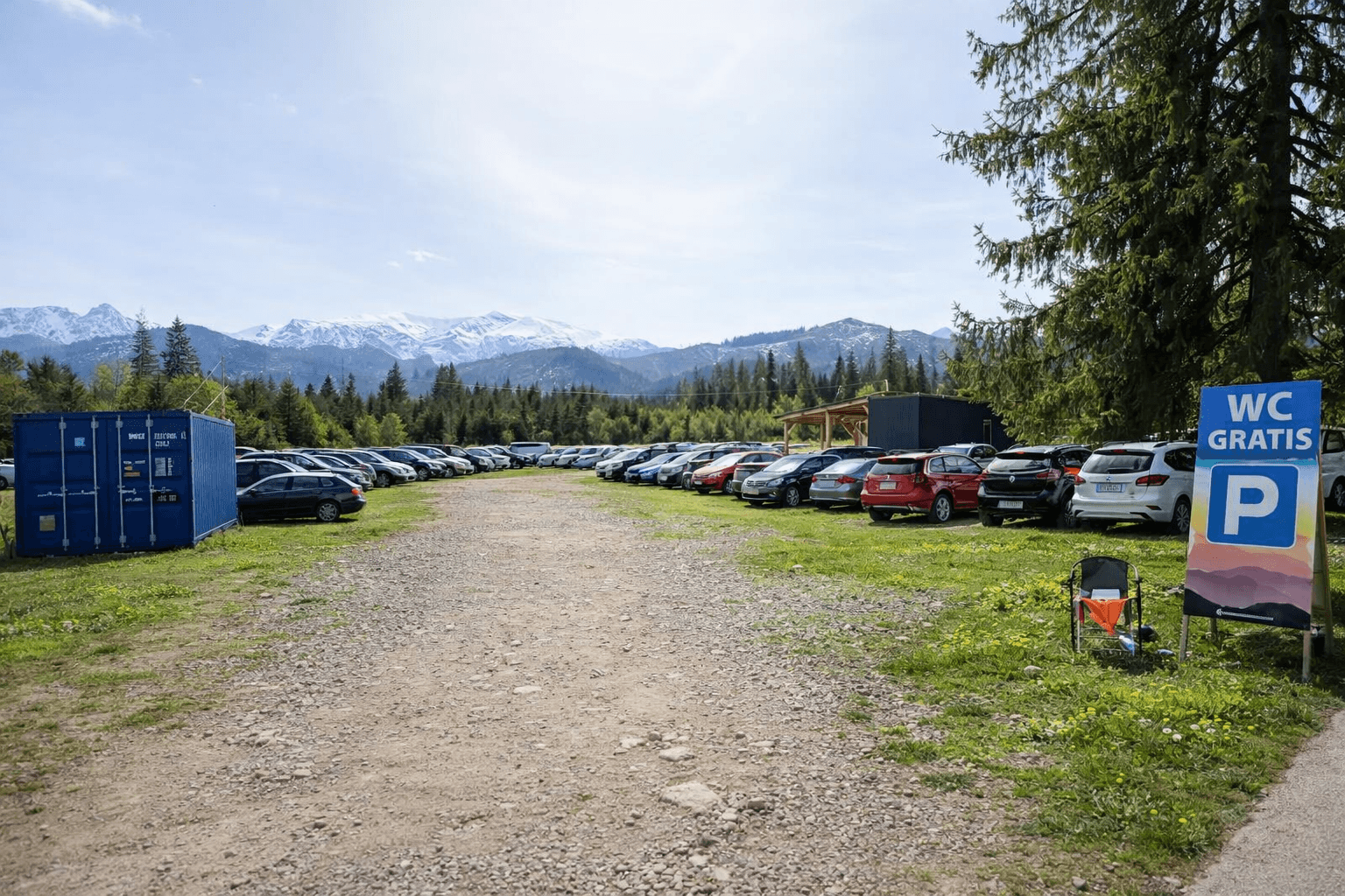 Parking - Dolina Chochołowska – Siwa Polana | Parking u Szymka