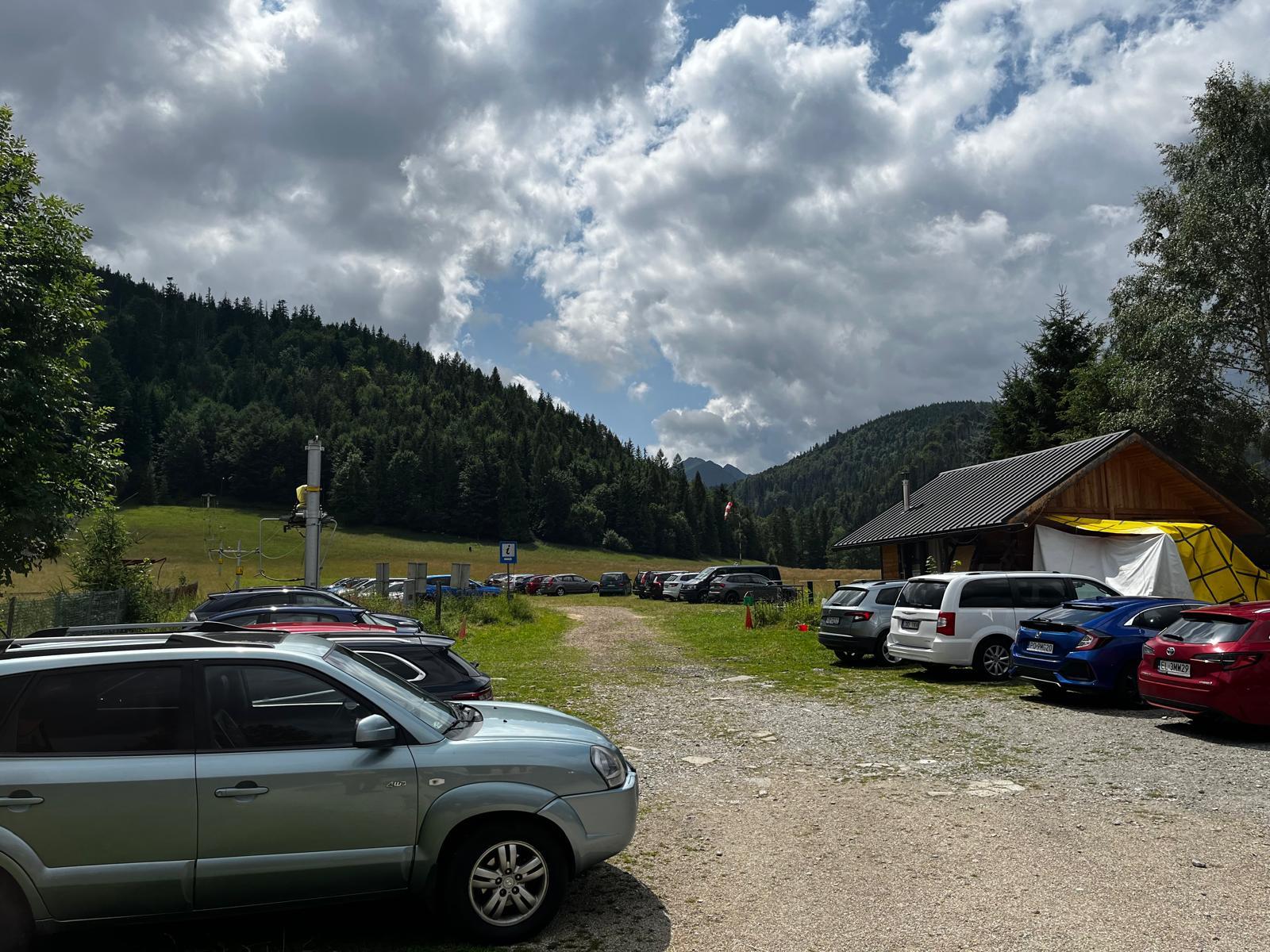 Parking - Kuźnice, przy kolejce na Kasprowy Wierch