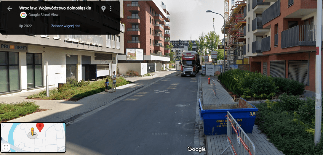 Parking - Wrocław Dmowskiego 13f Centrum