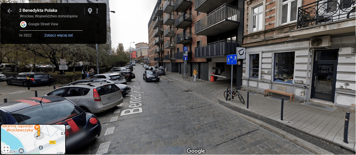 Parking - Wrocław Benedyta Polaka 10 -Pl.Grunwaldzki