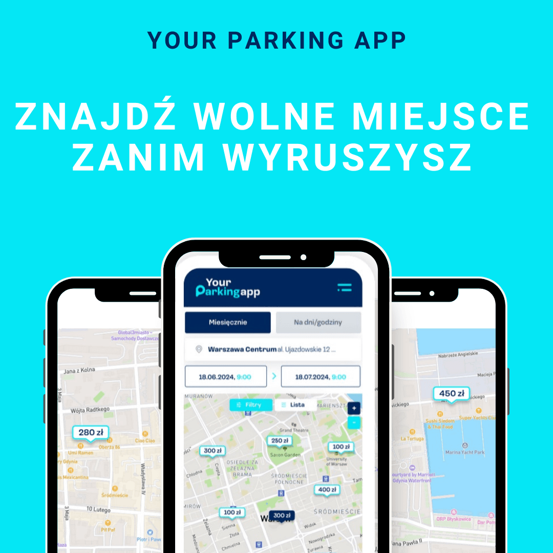 Parking - Wynalazek 3A Warszawa - obok Mokotów, Mordor oraz Lotnisko Chopina