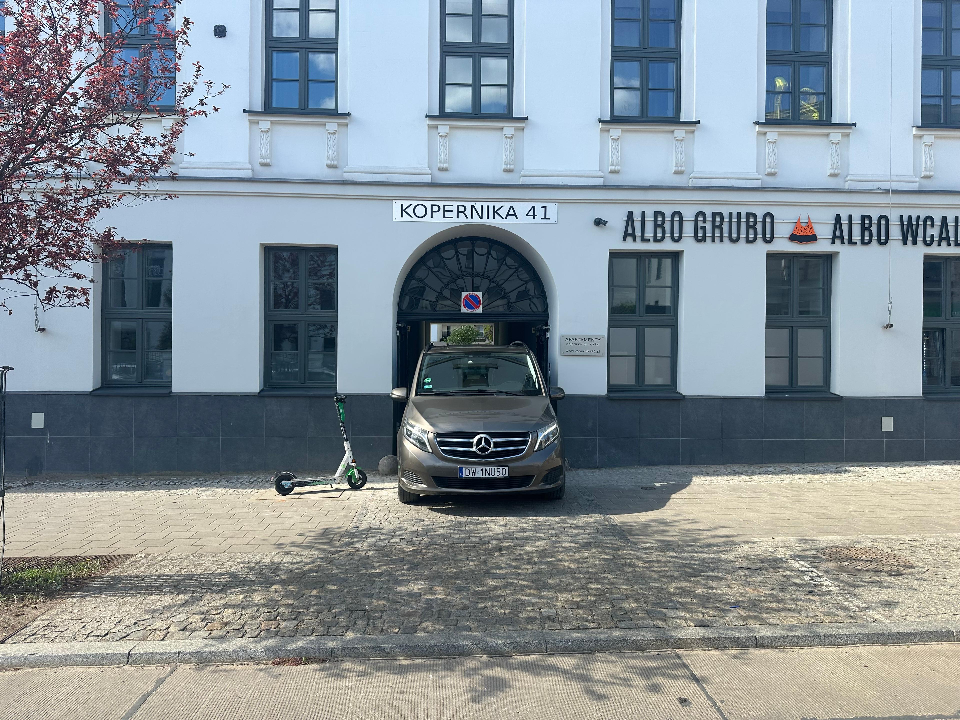 Parking - Łódz Centrum -  ul. Kopernika 41
