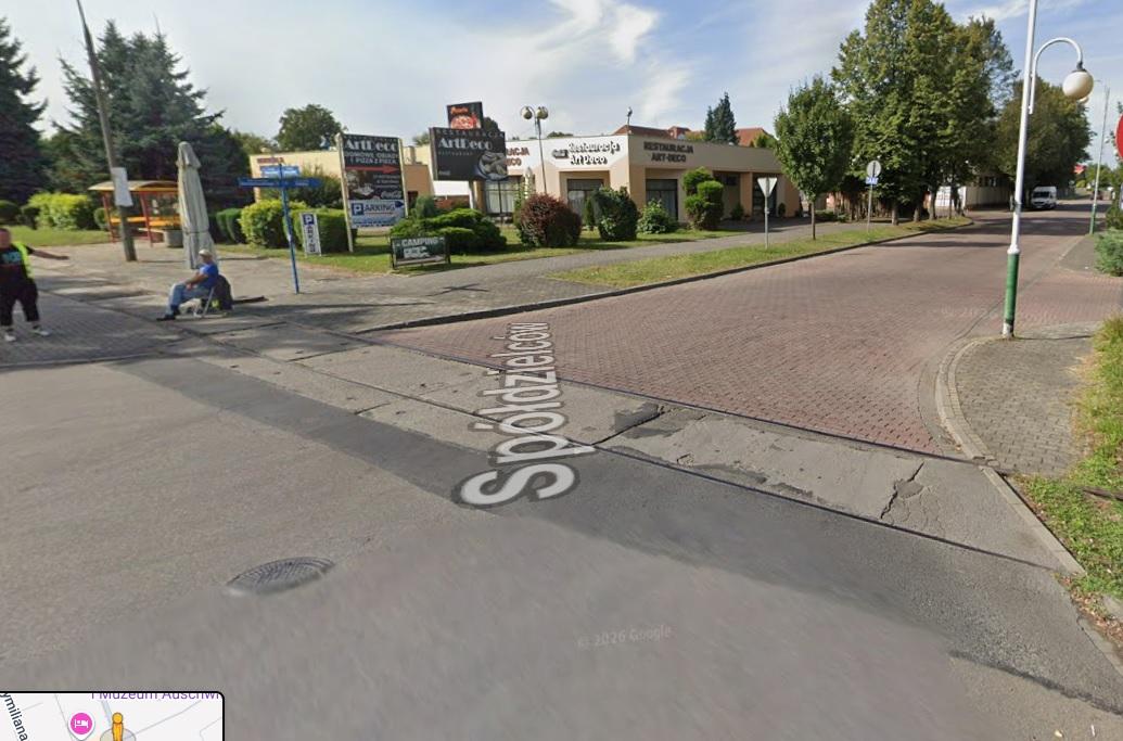 Parking - Parking przy Muzeum Auschwitz