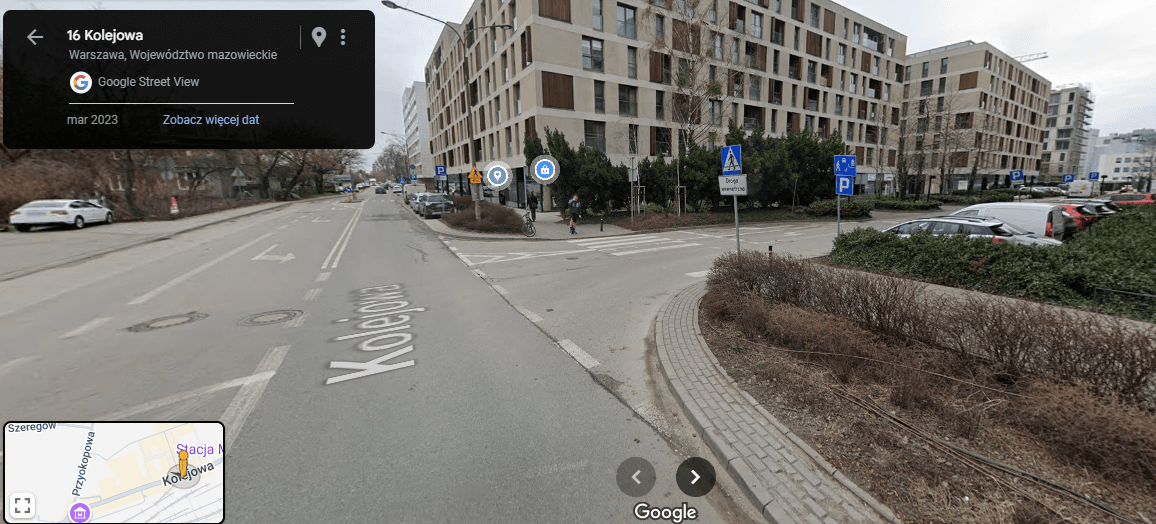 Parking - Warszawa Kolejowa 45 Centrum 
