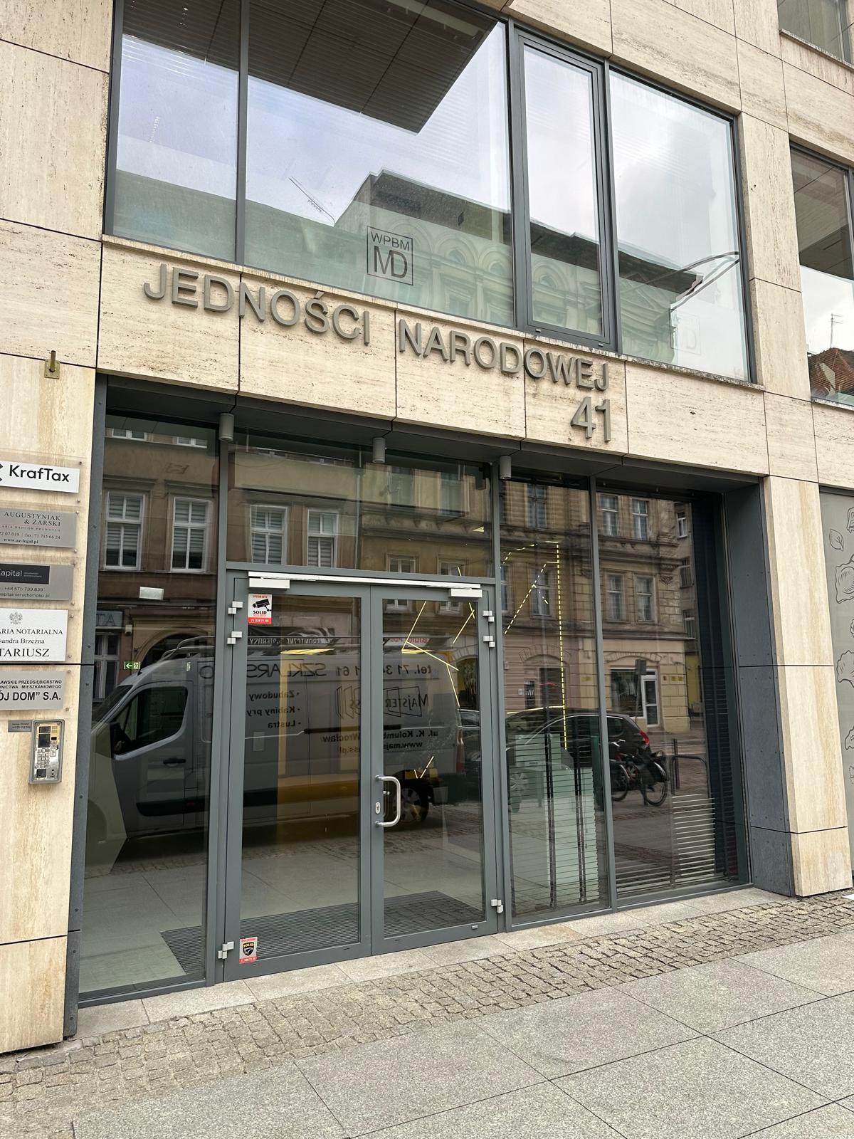 Parking - Jedności Narodowej 41