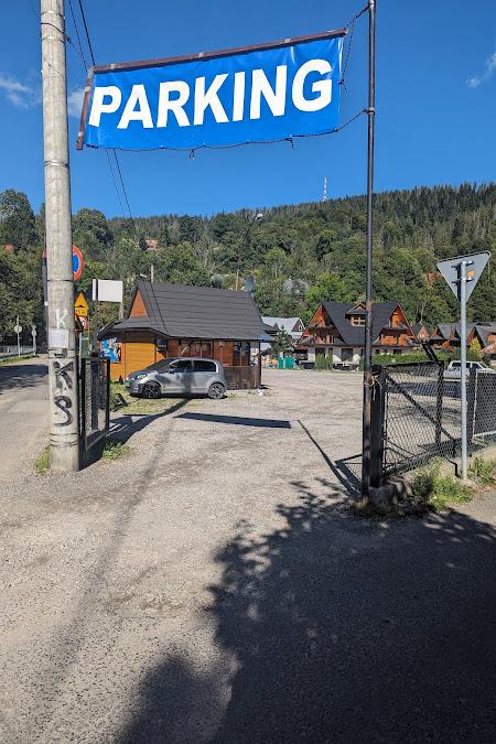 Parking - Gubałówka Zakopane obok Dolnej Stacji Kolejki na Gubałówkę