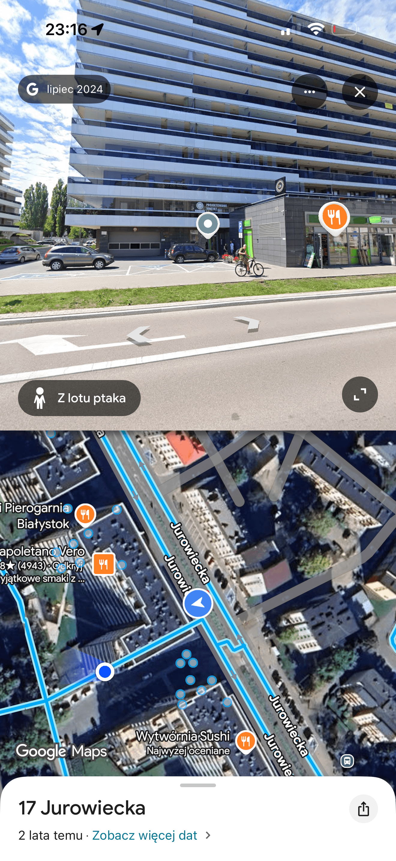 Parking - Blok mieszkalny garaż poziom -1 