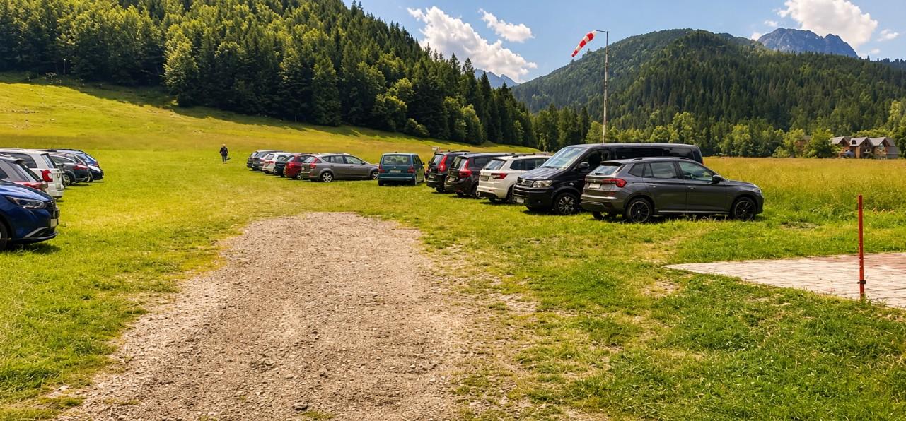 Parking - przy Nosalu Zakopane - Kuźnice - Kasprowy Wierch