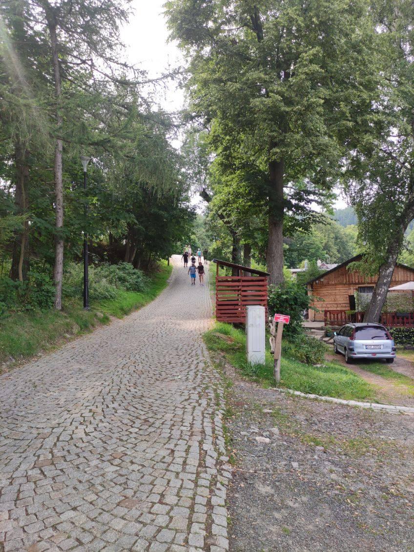 Parking - Wang - kolej linowa Kopa - Śnieżka