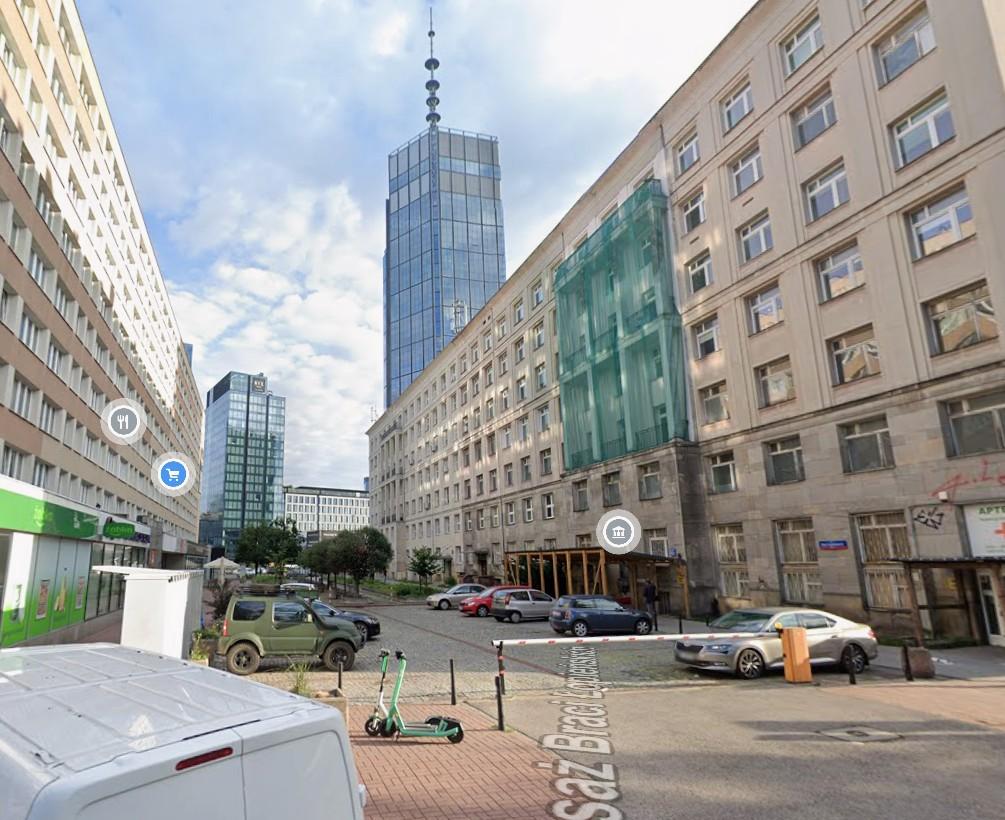 Parking - Warszawa Centrum – ul. Nowogrodzka 62A | Pasaż Braci Łopieńskich