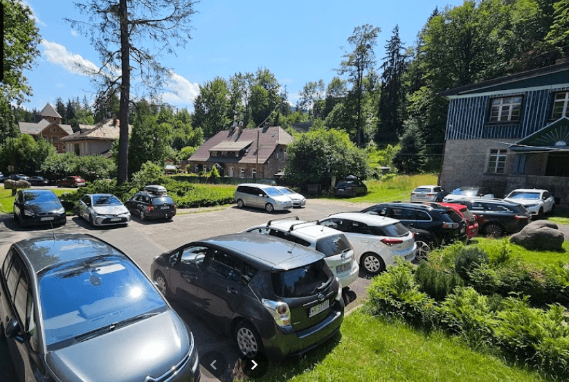 Parking - Szklarska Poręba Szosa Czeska 3B - Wodospad Kamieńczka