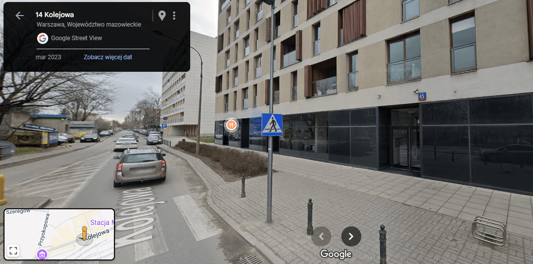 Parking - Warszawa Kolejowa 45 Centrum 