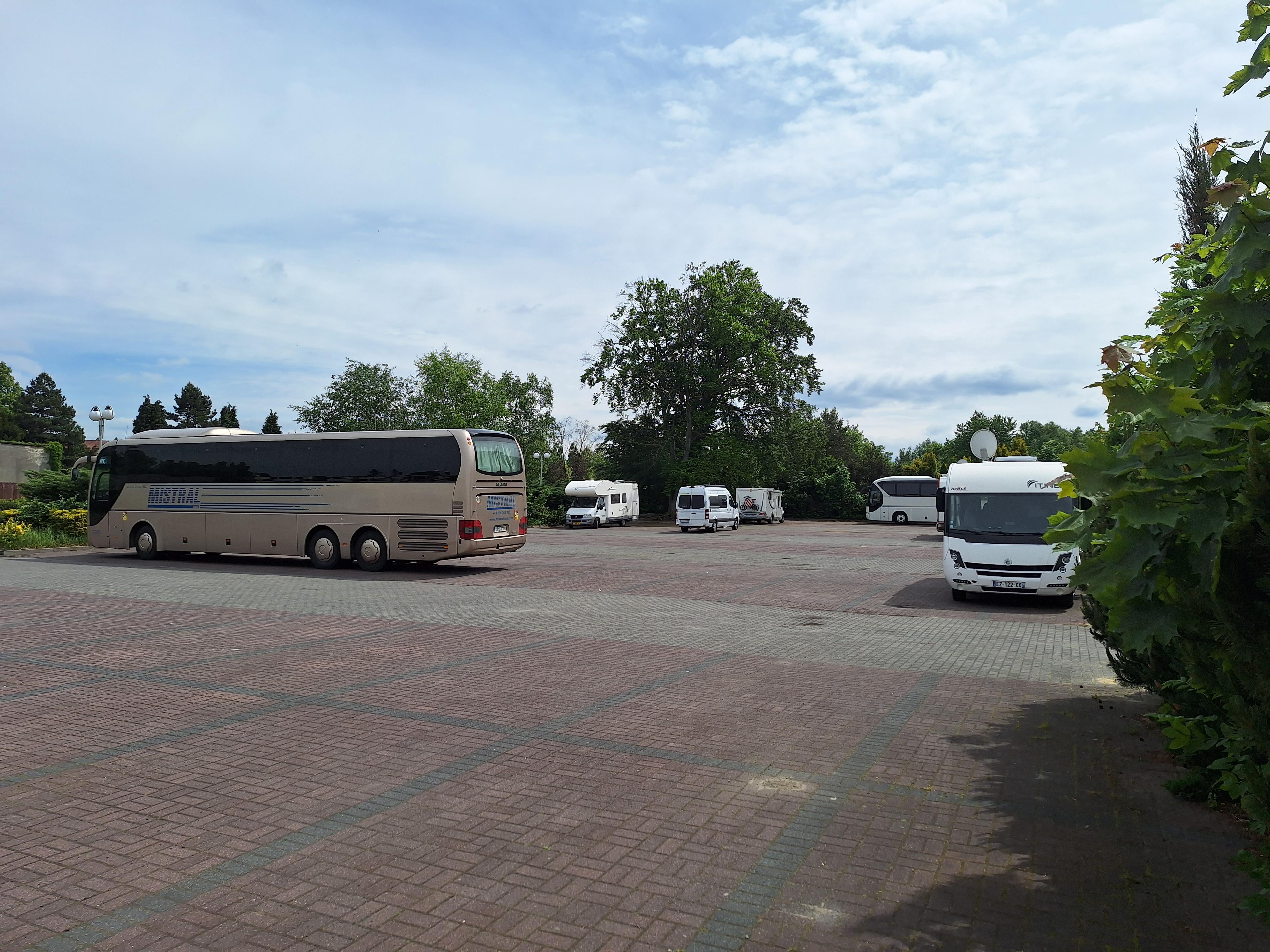Parking - Parking przy Muzeum Auschwitz