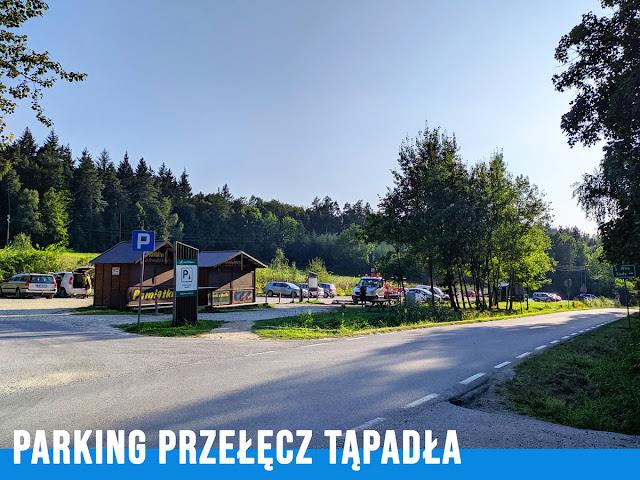 Parking - Parking Przełęcz Tąpadła - Góra Ślęża