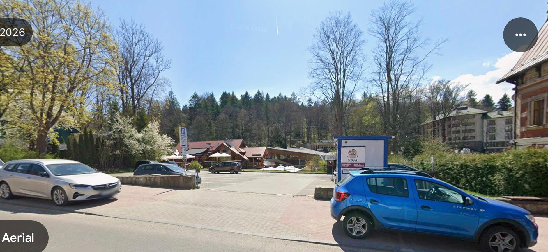 Parking - Krynica Zdroj Centrum - Amfiteatr Krynicki