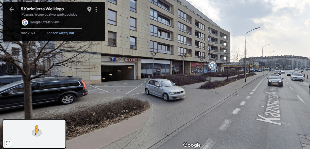 Parking - Poznań Centrum Kazimierza Wielkiego 5 