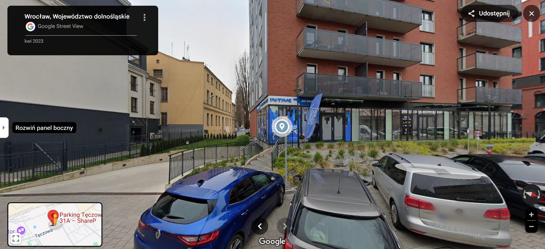 Parking - Hala Świebodzki ulica Tęczowa 31A Wrocław Centrum Rynek