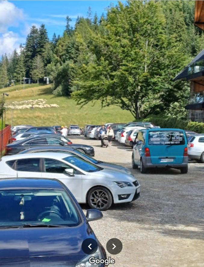 Parking - pod Nosem- Kuźnice kolejka na Kasprowy Wierch